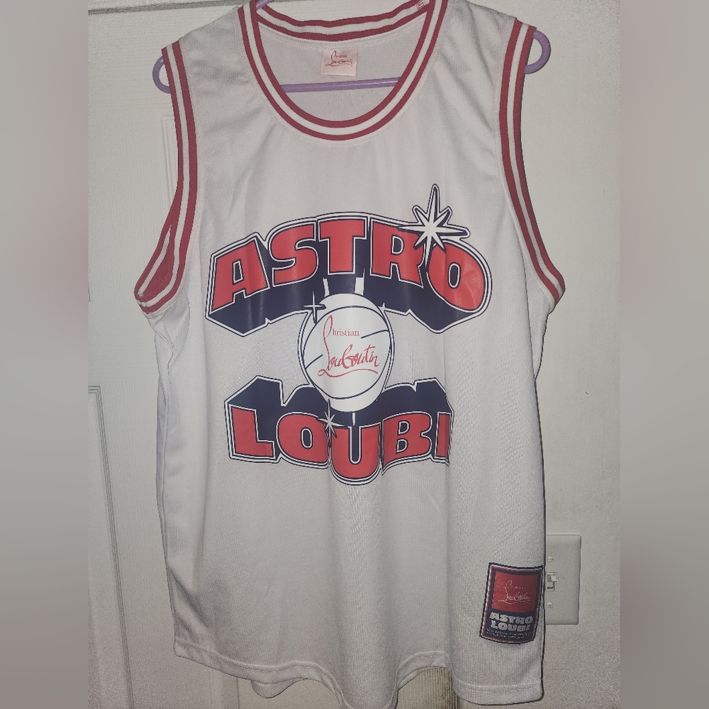 Astro loubi #008 promotional louboutin basketball jersey